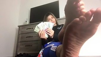 Pov Video Of Milf Playing With Her Feet And Socks