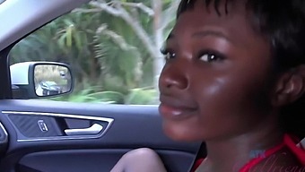 Ebony Babe Noemie Bilas Takes On Two Big Black Cocks In Pov
