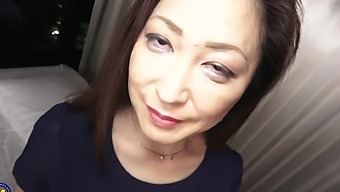 Japanese Milf Ayano Nishi Moans In Pleasure During Doggystyle Sex