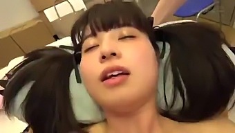 Japanese Amateur Threesome With Creampie And Bdsm Elements