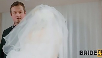 Blonde Bride Cheats On Her Husband With A Big Cock In Pov