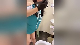 Cute Asian Couple Indulges In Fetish Dog Style Sex