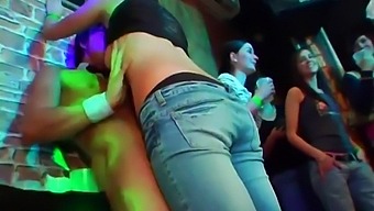 Striptease Turns Into Hardcore Sex In Club