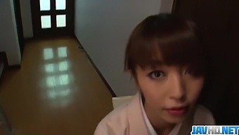 Japanese Teen Marika Gives A Deepthroat Blowjob In High Definition Pov