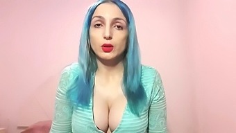 Russian Femdom With Big Natural Tits Dominates And Spanks
