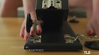 Katya G'S Solo Play With Sex Machine