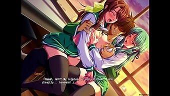 Japanese Hentai: Two Hot Japanese Girls In A Wild Adventure
