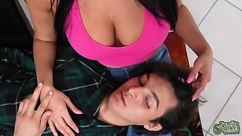 Big Tits Babe Kate S Fulfills Stepmom Fantasy
