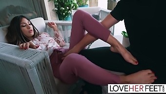 Hd Video Of Brunette Housemates Exploring Their Foot Fetish Desires