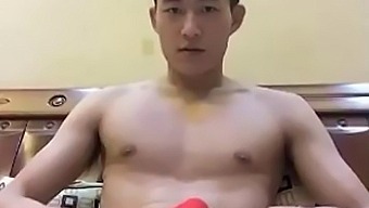 Big Cock Gay Masturbation With A Chinese Twist