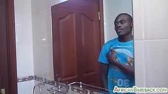 A Young Black Man Enjoys Masturbation And Anal Play Before Climax