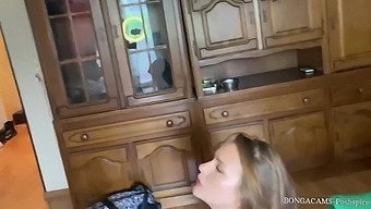Amateur Blonde Takes Big Cock In Her Mouth