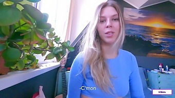 A Pov Blowjob And Creampie From A Russian Step-Sister