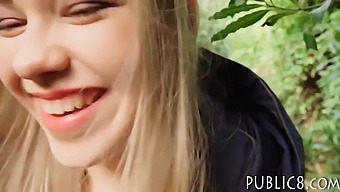 Homemade Pov Video Of A German Amateur Getting Deepthroat By A Stranger In Public For Money
