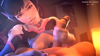 Hentai Compilation Featuring D.Va And Milf Characters From Overwatch Sfm