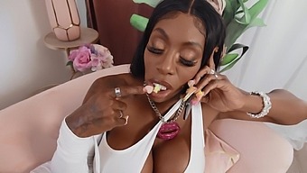 Mystique'S Big Natural Breasts And Shaved Pussy On Display In Hardcore Video