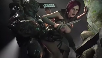3d Animated Witcher Porn Featuring Triss Merigold'S Voluptuous Assets