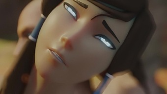 Stunning 3d Animated Erotica Featuring The Seductive Korra In Explicit Acts