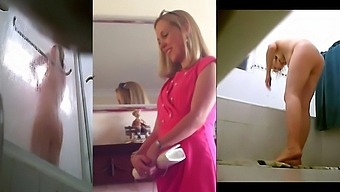 Hidden Camera Captures Carrie'S Solo Dressing And Undressing